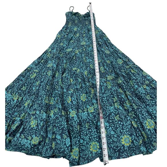 Free People Womens XS Sundrenched Printed Maxi Dress in Neptune Combo Fairy - Picture 10 of 10